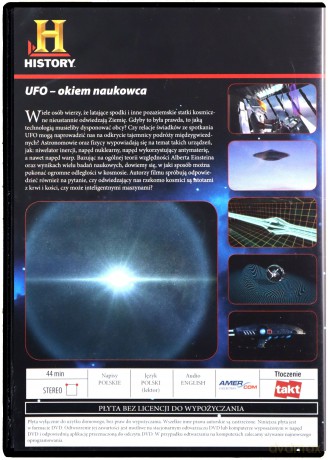 Kosmos - Tajemnice Wszechświata 90: UFO - okiem naukowca [DVD]