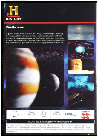 Kosmos - Tajemnice Wszechświata 95: Wielki mróz [DVD]