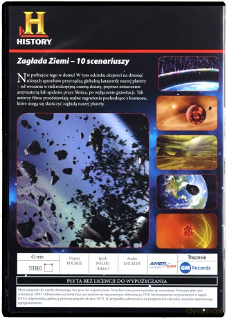 Kosmos - Tajemnice Wszechświata 67: Zagłada Ziemi - 10 scenariuszy [DVD]