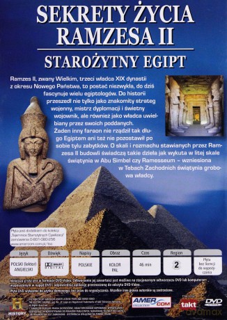 Tajemnice Starożytnych Cywilizacji 07: Sekrety życia Ramzesa II [DVD]