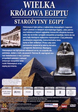 Tajemnice Starożytnych Cywilizacji 13: Wielka Królowa Egiptu [DVD]