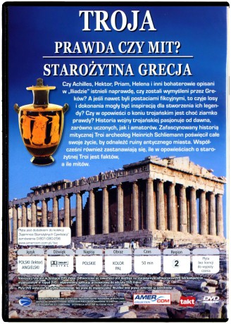 Tajemnice Starożytnych Cywilizacji 15: Troja: prawda czy mit [DVD]