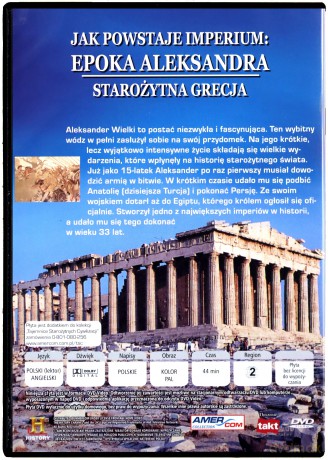 Tajemnice Starożytnych Cywilizacji 21: Jak powstaje imperium:Epoka Aleksandra [DVD]