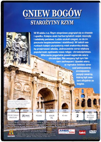 Tajemnice Starożytnych Cywilizacji 27: Gniew bogów [DVD]