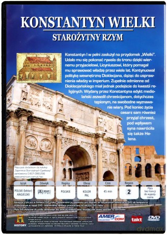 Tajemnice Starożytnych Cywilizacji 29: Konstantyn Wielki [DVD]
