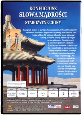 Tajemnice Starożytnych Cywilizacji 32: Konfucjusz słowa mądrości [DVD]