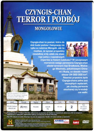 Tajemnice Starożytnych Cywilizacji 37: Czyngis-Chan: Terror i podbój [DVD]