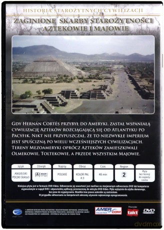 Historia Starożytnych Cywilizacji 50: Zaginione skarby starożytności: Aztekowie i Majowie [DVD]