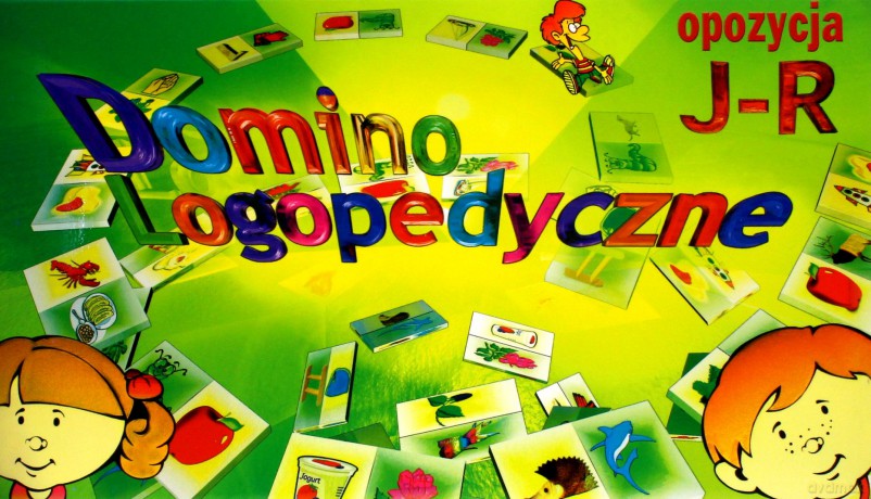 Domino logopedyczne J-R [GRA]