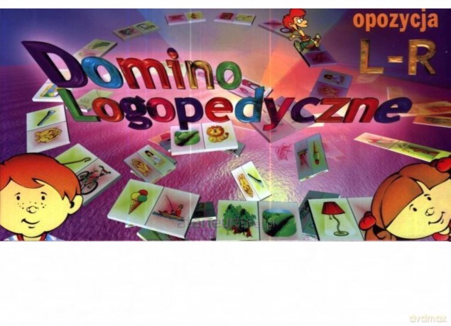 Domino logopedyczne L-R [GRA]