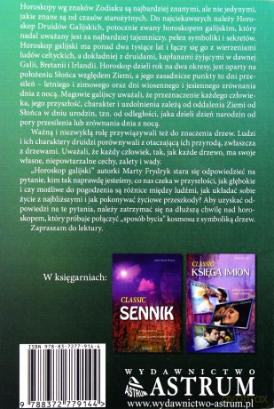 Horoskop galijski - Marta Frydryk [KSIĄŻKA]