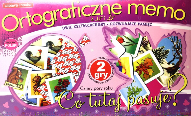 Memo ortograficzne Ó i U [GRA]
