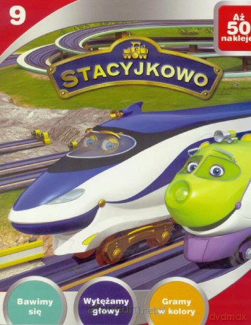Stacyjkowo nr 9 + 50 naklejek [KSIĄŻKA]