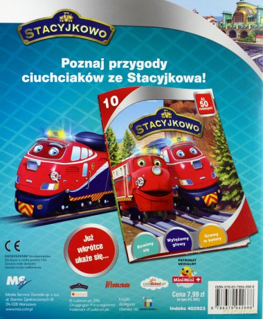 Stacyjkowo nr 9 + 50 naklejek [KSIĄŻKA]