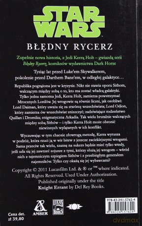 Star Wars. Błędny rycerz (Gwiezdne Wojny) - John Jackson Miller [KSIĄŻKA]