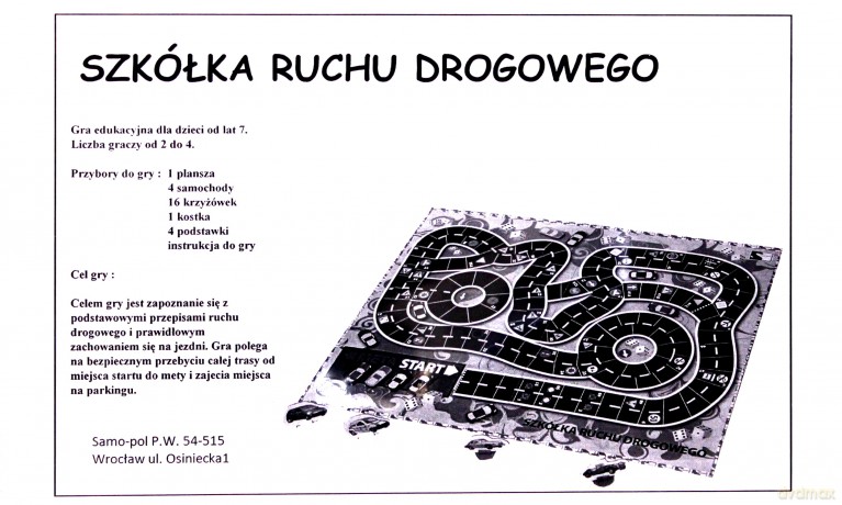 Szkółka ruchu drogowego [GRA]