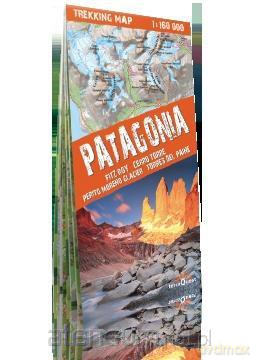 Trekking map Patagonia 1: 160 000