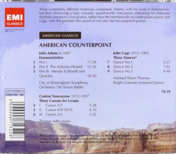 Various Artists: American Counterpoint [CD]