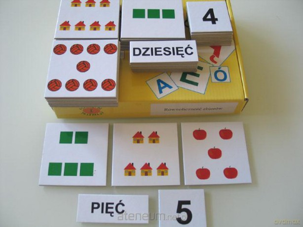 Zestaw dydaktyczny. Rzeczowniki-równoliczność