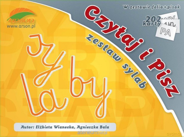 Zestaw sylab. Czytaj i pisz