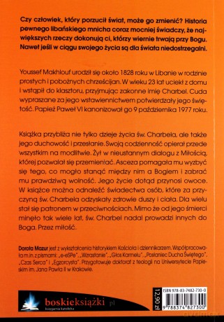 Znaki. Charbel. Życie i cuda świętego mnicha - Dorota Mazur [KSIĄŻKA]