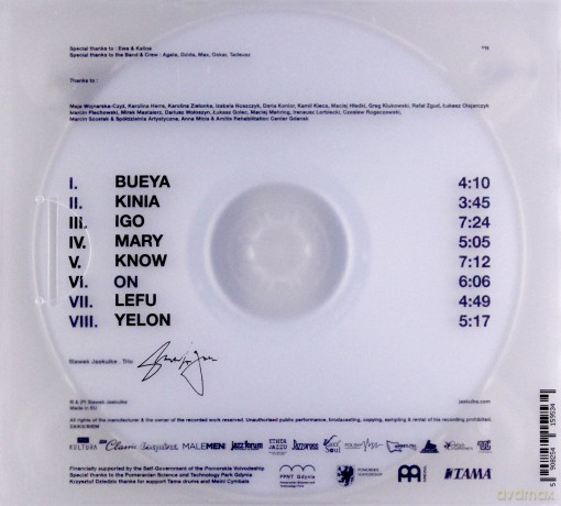 Sławek Jaskułke Trio - ON [CD]