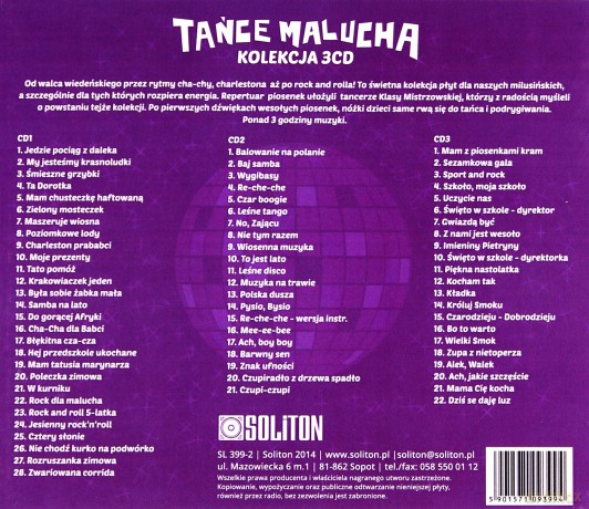 Tańce Malucha BOX [3CD]