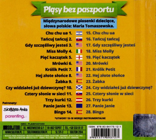Pląsy Bez Paszportu Hity z 4 Stron Świata [CD]