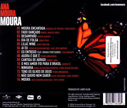 Ana Moura: Moura [CD]