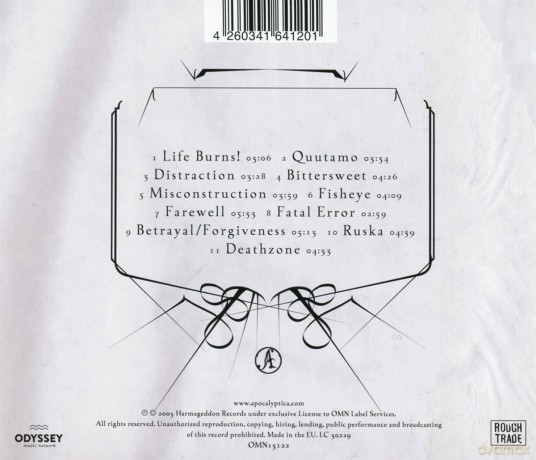 Apocalyptica: Apocalyptica [CD]