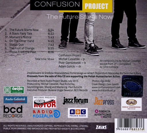 Confusion Project: The Future Starts Now [CD]