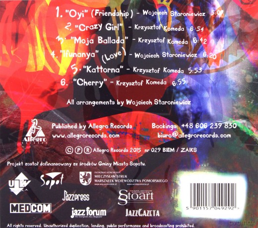 Wojciech Staroniewicz: A' Freak-Komeda Project [CD]
