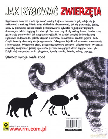 Jak rysować zwierzęta - Sue Pinkus [KSIĄŻKA]