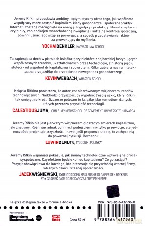 Społeczeństwo zerowych kosztów krańcowych - Jeremy Rifkin (twada) [KSIĄŻKA]