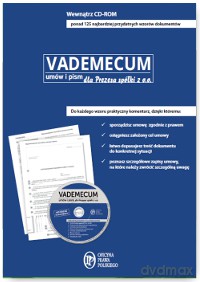 Vademecum umów i pism dla prezesa spółki z o.o. [KSIĄŻKA]