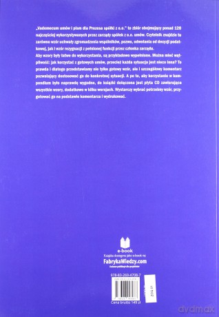 Vademecum umów i pism dla prezesa spółki z o.o. [KSIĄŻKA]