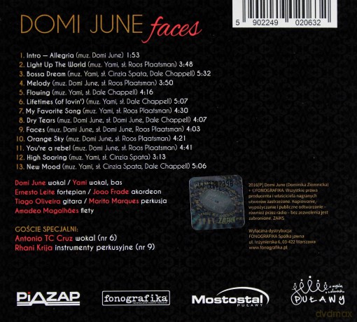 Domi June: Faces [CD]