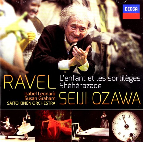 Seiji Ozawa: Ravel: L'enfant Et Les Sortileges, Sheherezade [CD]