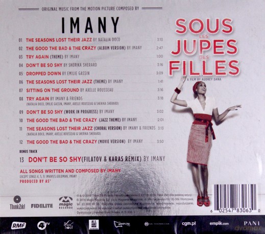 Imany: Sous Les Jupes Des Filles (Reedycja) (PL) [CD]