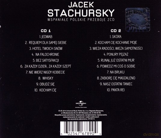 Jacek Stachursky: Wspaniałe Polskie Przeboje [2CD]