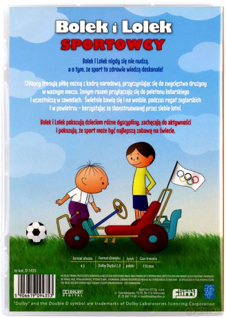 Bolek i Lolek. Sportowcy [DVD]