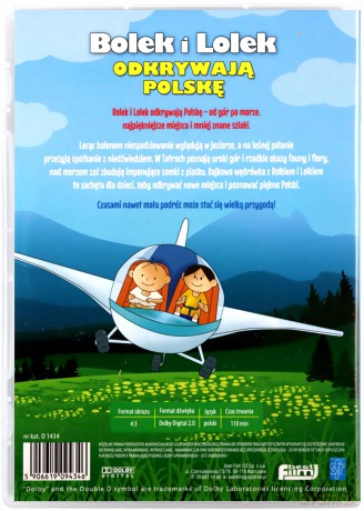 Bolek i Lolek odkrywają Polskę [DVD]