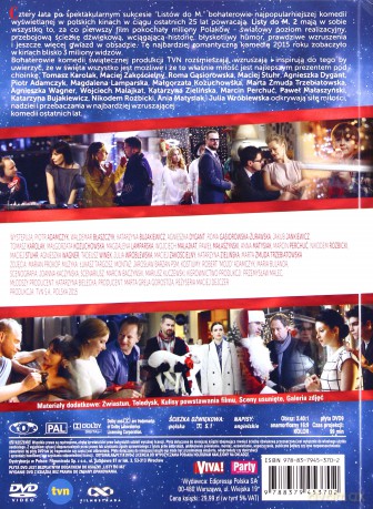 Listy do M. Kolekcja 1-4 Pakiet [4DVD] 