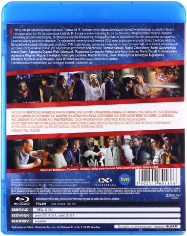 Listy do M. 1-4 Pakiet [4xBlu-Ray]