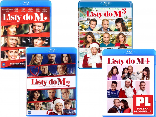 Listy do M. 1-4 Pakiet [4xBlu-Ray]