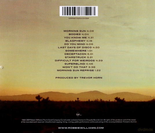 Robbie Williams: Reality Killed The Video Star [CD]