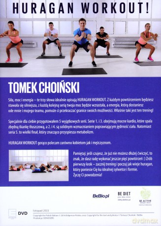 Huragan Workout - Tomek Choiński  [DVD]