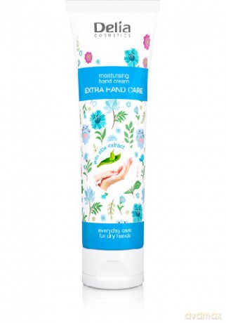 Delia Cosmetics Extra Hand Care Krem do rąk aloes nawilżający 75ml
