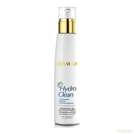 Dermika Hydro Clean Żel tonizujący do mycia twarzy 200ml