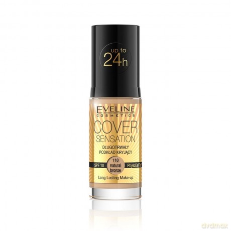 Eveline Podkład Cover Sensation kryjący nr 110 natural Bronze 30ml